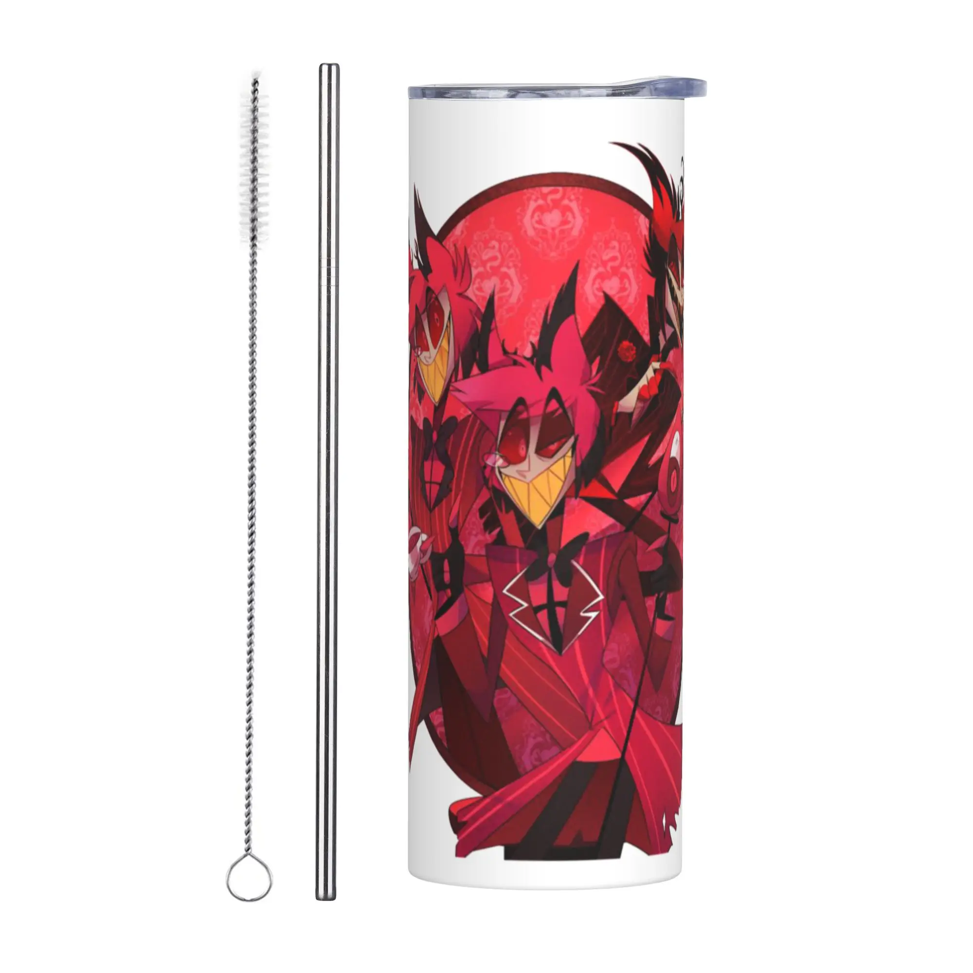 Hazbins TV Show Animation Hotel Vacuum Tumbler Insulated Double Wall Mug With Lid Straw Stainless Steel Tags Water Bottle20oz
Hazbins TV Show Animation Hotel Vacuum Tumbler Insulated Double Wall Mug With Lid Straw Stainless Steel Tags Water Bottle20oz
