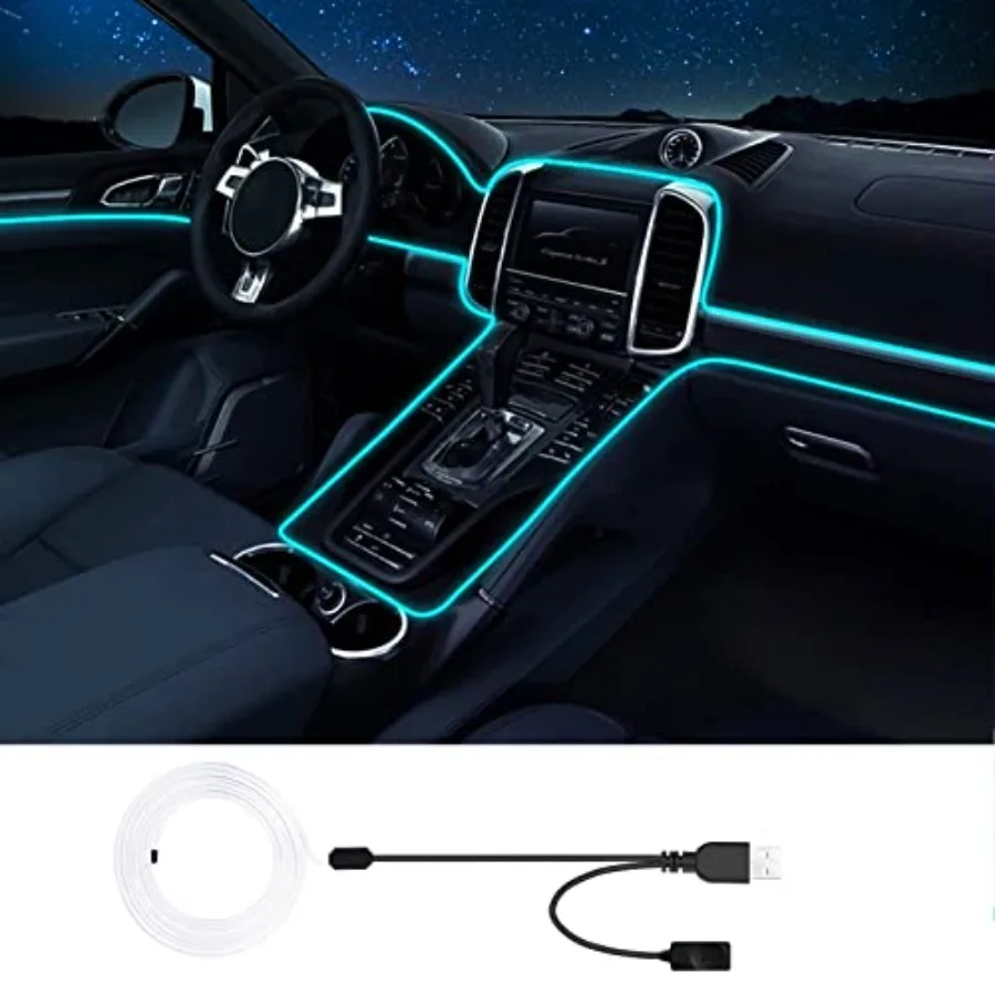 terior Car LED Strip Lights, RGB USB Car Ambient Lightg, Car Accessories Fiber Optifc Lights Sync to Music es
terior Car LED Strip Lights, RGB USB Car Ambient Lightg, Car Accessories Fiber Optifc Lights Sync to Music es