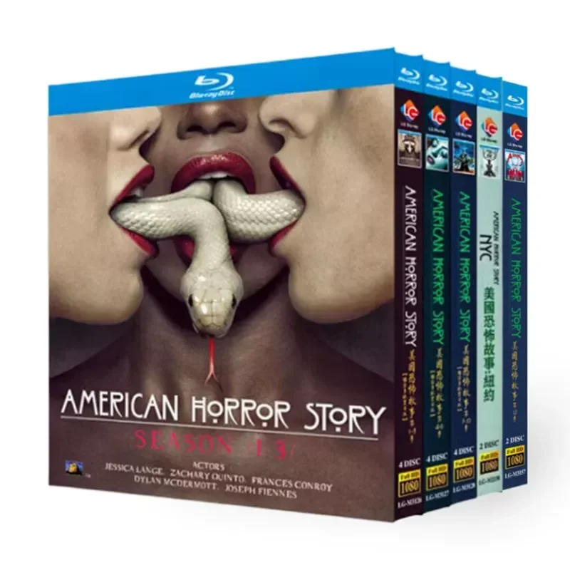 BD Blu-ray Disc American Horror Story American Horror Story Seasons 1-12 American Drama 1080 CD Box
BD Blu-ray Disc American Horror Story American Horror Story Seasons 1-12 American Drama 1080 CD Box