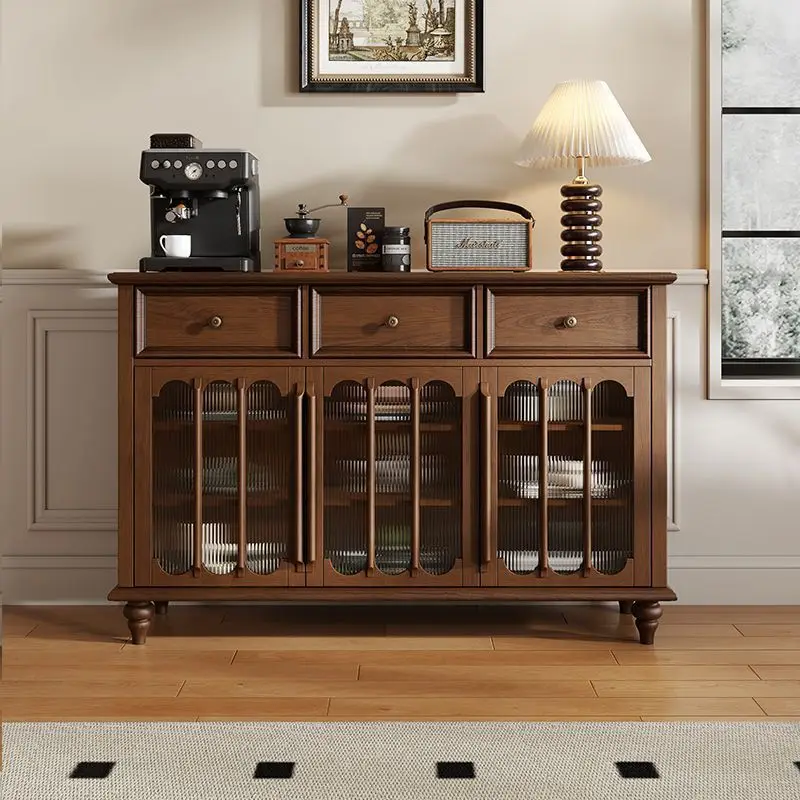 Solid wood dining side coffee storage against the wall tea storage cabinet
Solid wood dining side coffee storage against the wall tea storage cabinet