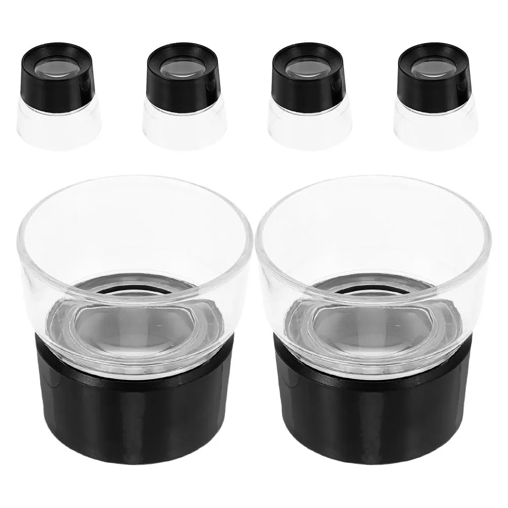 6Pcs Jewelry Loupe 10X Magnifier Optical Glass Cylindrical Design Portable Lightweight Precision Magnifier for Gemstone Coin
6Pcs Jewelry Loupe 10X Magnifier Optical Glass Cylindrical Design Portable Lightweight Precision Magnifier for Gemstone Coin