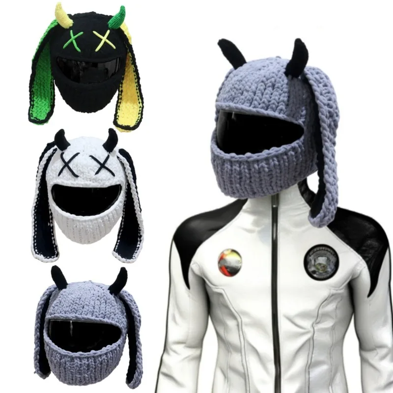 Motorcycle Helmet Cover Protective Headgear Cartoon Fluffy Plush Suit Full Face Protective Cover Motorcycle Safety Special
Motorcycle Helmet Cover Protective Headgear Cartoon Fluffy Plush Suit Full Face Protective Cover Motorcycle Safety Special