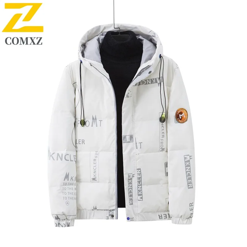 COMXZ 2025, мужские парки больших размеров, куртки-пуховики, стеганая одежда, однотонная съемная шапка, теплые черные водонепроницаемые куртки, мужские пуховики
COMXZ 2025, мужские парки больших размеров, куртки-пуховики, стеганая одежда, однотонная съемная шапка, теплые черные водонепроницаемые куртки, мужские пуховики