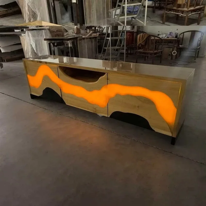 Creative modern cabinet TV stand
Creative modern cabinet TV stand