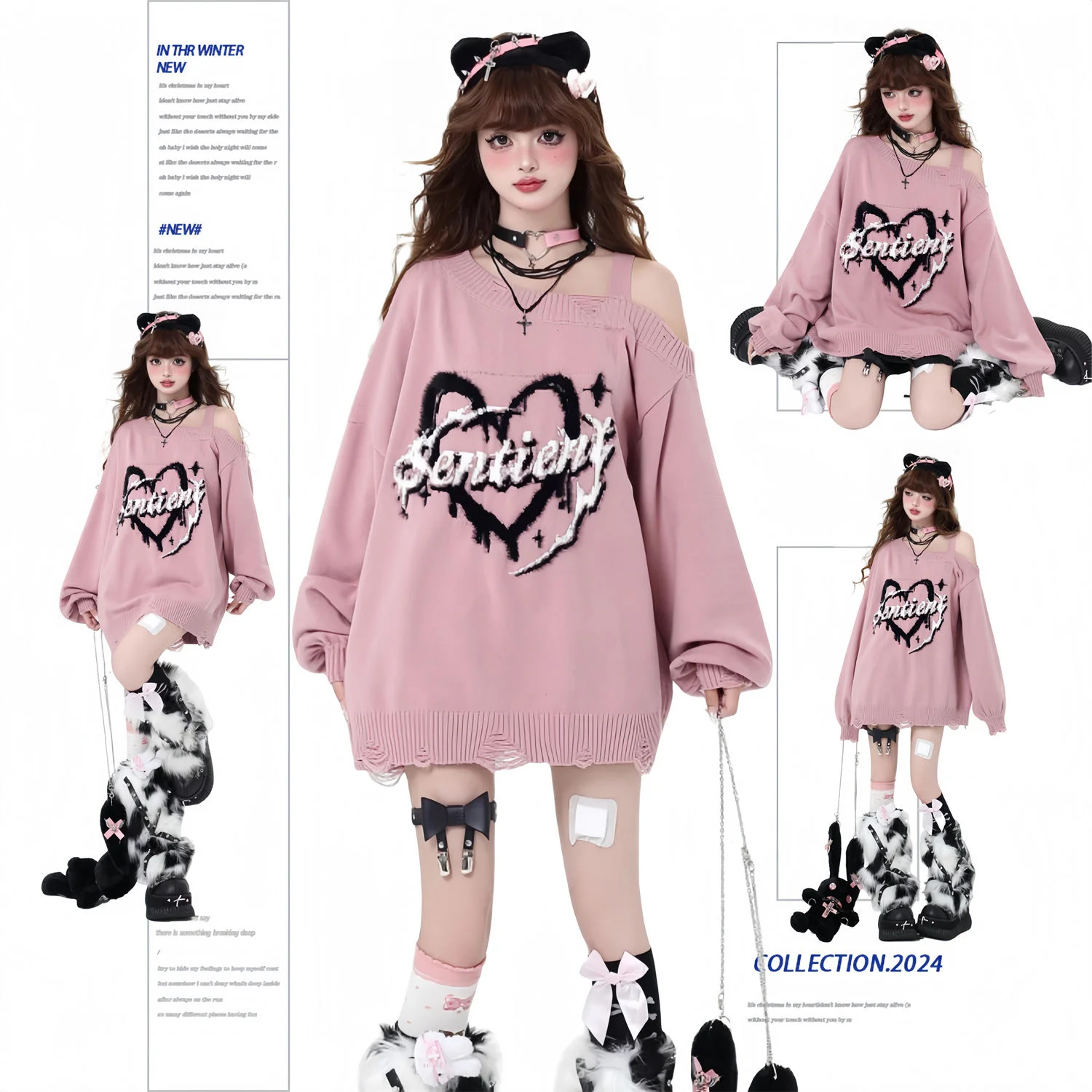 2025 New in Knitwear, woman clothing,Y2K korean reviews many girls clothes, Women's sweater, Streetwear,Female clothing,Top
2025 New in Knitwear, woman clothing,Y2K korean reviews many girls clothes, Women's sweater, Streetwear,Female clothing,Top