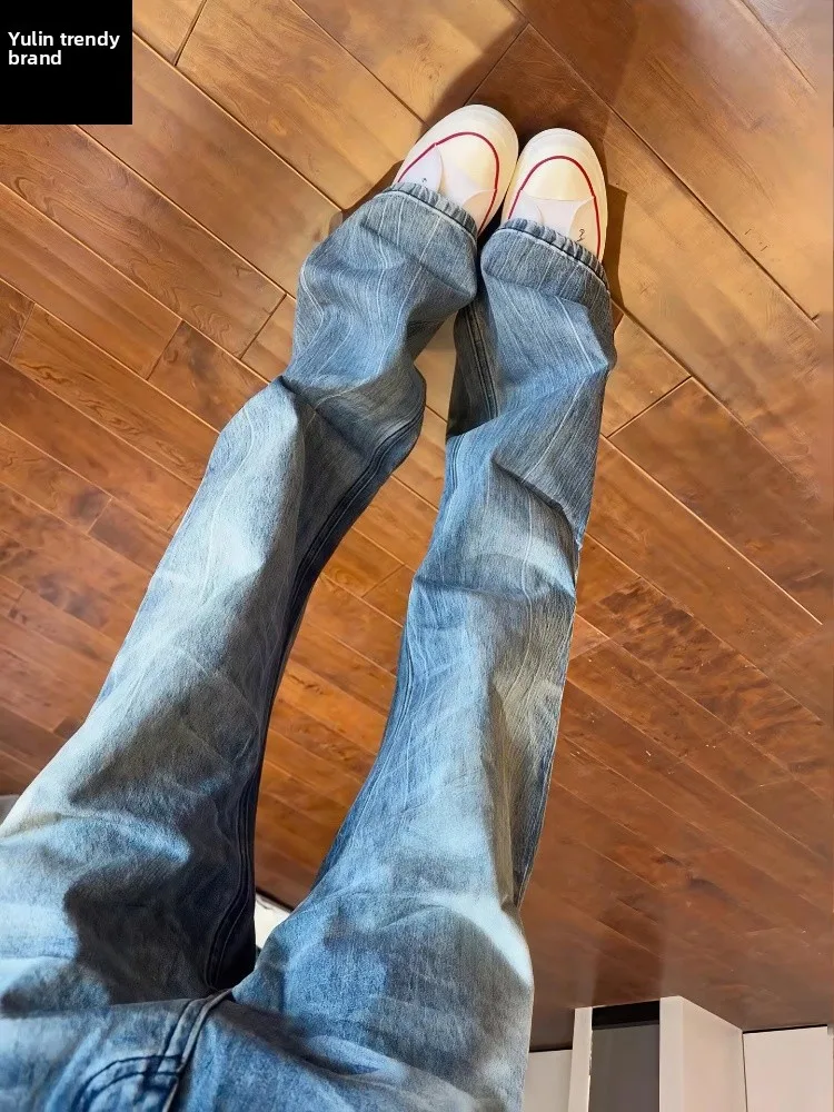 Blue Lightning Pattern Flared Jeans Men's Summer Thin American High Street Pants Slimming Straight Leggings
Blue Lightning Pattern Flared Jeans Men's Summer Thin American High Street Pants Slimming Straight Leggings