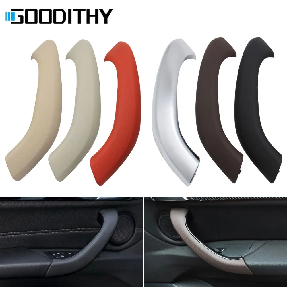 LHD RHD Car Interior Door Black Beige Carbon Left Right Pull Handle Outer Cover Trim Replacement For BMW X1 X2 F48 F49 F39
LHD RHD Car Interior Door Black Beige Carbon Left Right Pull Handle Outer Cover Trim Replacement For BMW X1 X2 F48 F49 F39