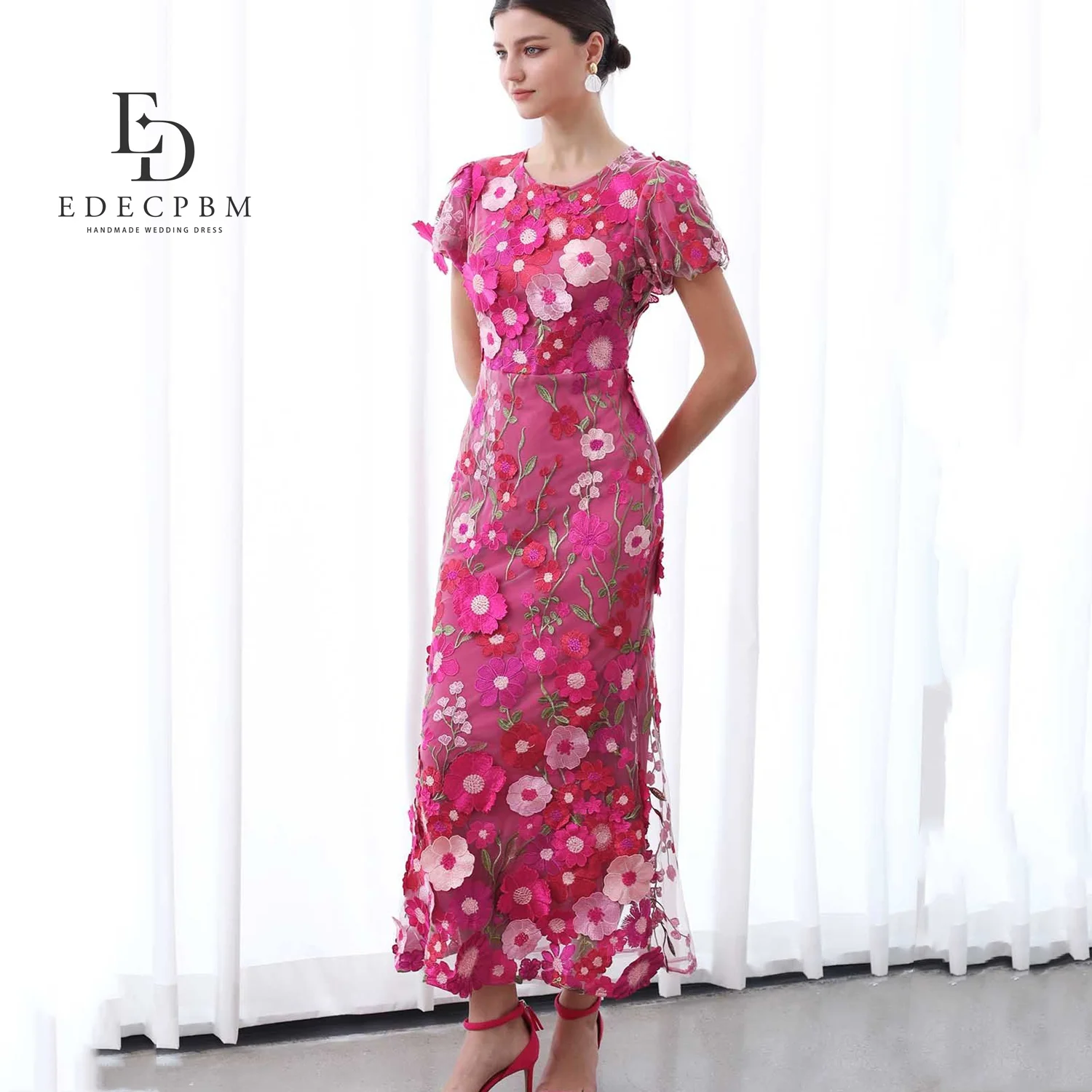 EDECPBM فساتين سهرة Evening Dress Customized Women's Prom Dress 2025 Rose Red Wedding Party Dresses for Special Occasions Gala
EDECPBM فساتين سهرة Evening Dress Customized Women's Prom Dress 2025 Rose Red Wedding Party Dresses for Special Occasions Gala