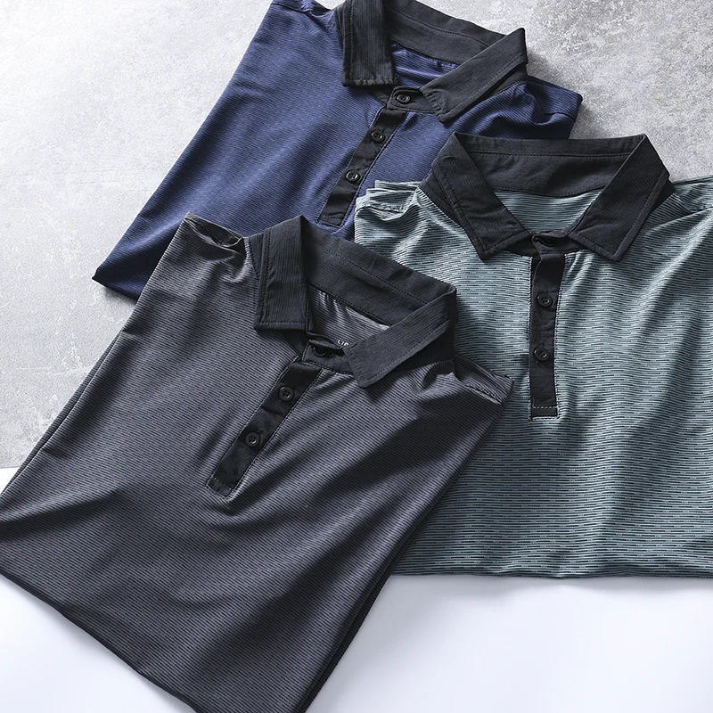 Lightweight Breathable Ice Silk Short Sleeve Shirt Men's Summer Business Casual Quick Dry Flip Collar T-Shirt Polyester ...
Lightweight Breathable Ice Silk Short Sleeve Shirt Men's Summer Business Casual Quick Dry Flip Collar T-Shirt Polyester ...