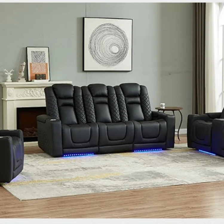 #Genuine Leather Multifunctional Cinema Sofa For Luxury Living Accessible For Mansion House Or Flat Floor Video Room Furniture
#Genuine Leather Multifunctional Cinema Sofa For Luxury Living Accessible For Mansion House Or Flat Floor Video Room Furniture
