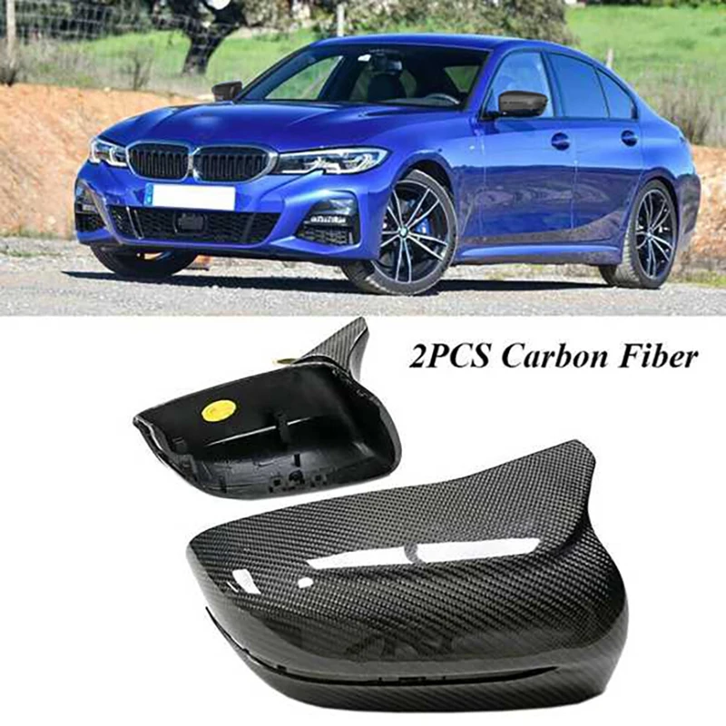 100% Carbon Fiber Rear View Mirror Cover For-BMW 3 Series G20 G28 2018-2021 Replacement Rearview Mirror Cover
100% Carbon Fiber Rear View Mirror Cover For-BMW 3 Series G20 G28 2018-2021 Replacement Rearview Mirror Cover