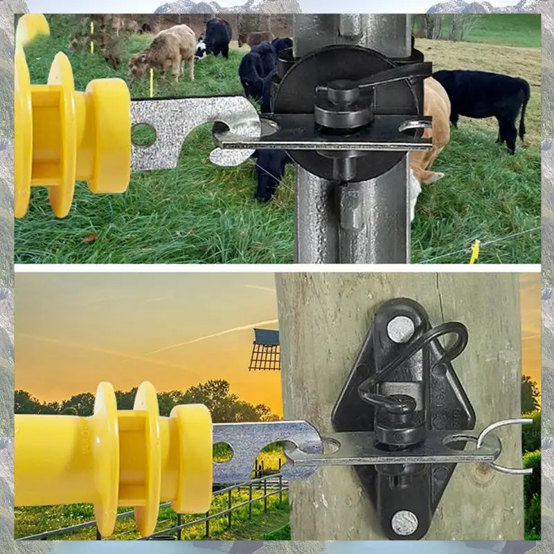 2025 Trend Ranch Electric Fence Door Handle With Metal Hook Farm Insulated Door Handle Fence Accessories 5 PCS Yellow PE
2025 Trend Ranch Electric Fence Door Handle With Metal Hook Farm Insulated Door Handle Fence Accessories 5 PCS Yellow PE