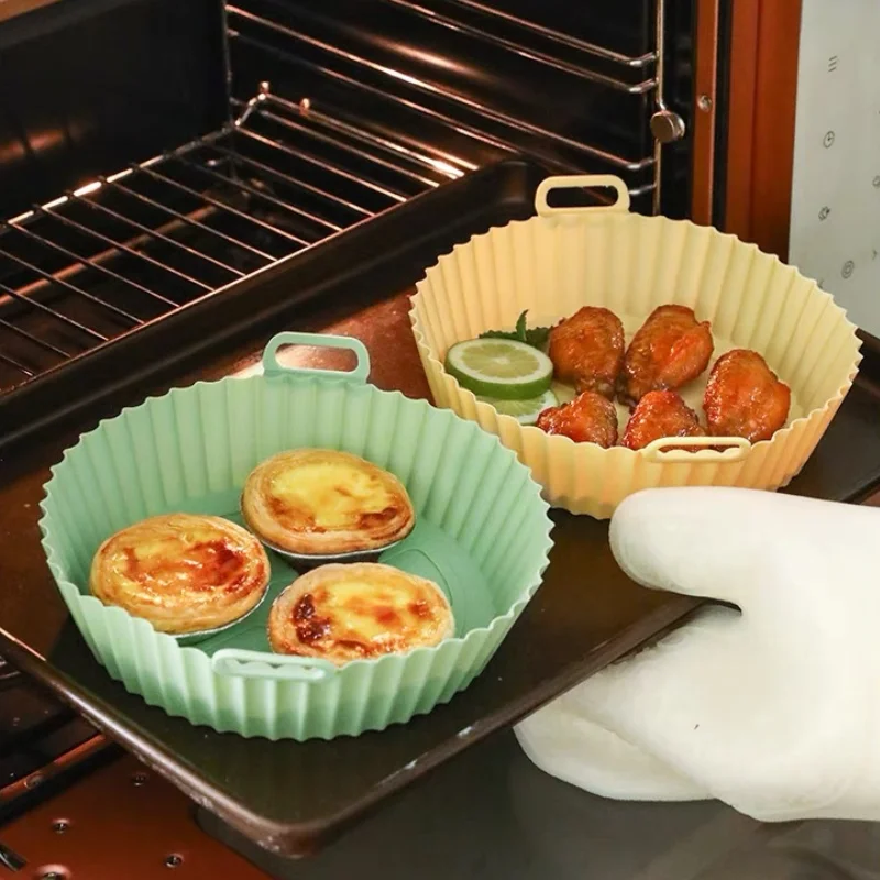 Air Fryer Silicone Liners, Reusable Oven Tray, PizzaFried Chicken, Baking Mold Protector
Air Fryer Silicone Liners, Reusable Oven Tray, PizzaFried Chicken, Baking Mold Protector