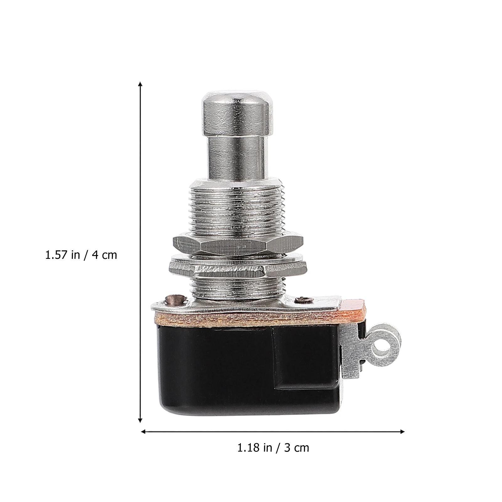 3Pcs Guitar Effect Foot Switch Compact Metal Alloy Durable Plastic Instrument Accessory For Effects Supply Parts 
3Pcs Guitar Effect Foot Switch Compact Metal Alloy Durable Plastic Instrument Accessory For Effects Supply Parts