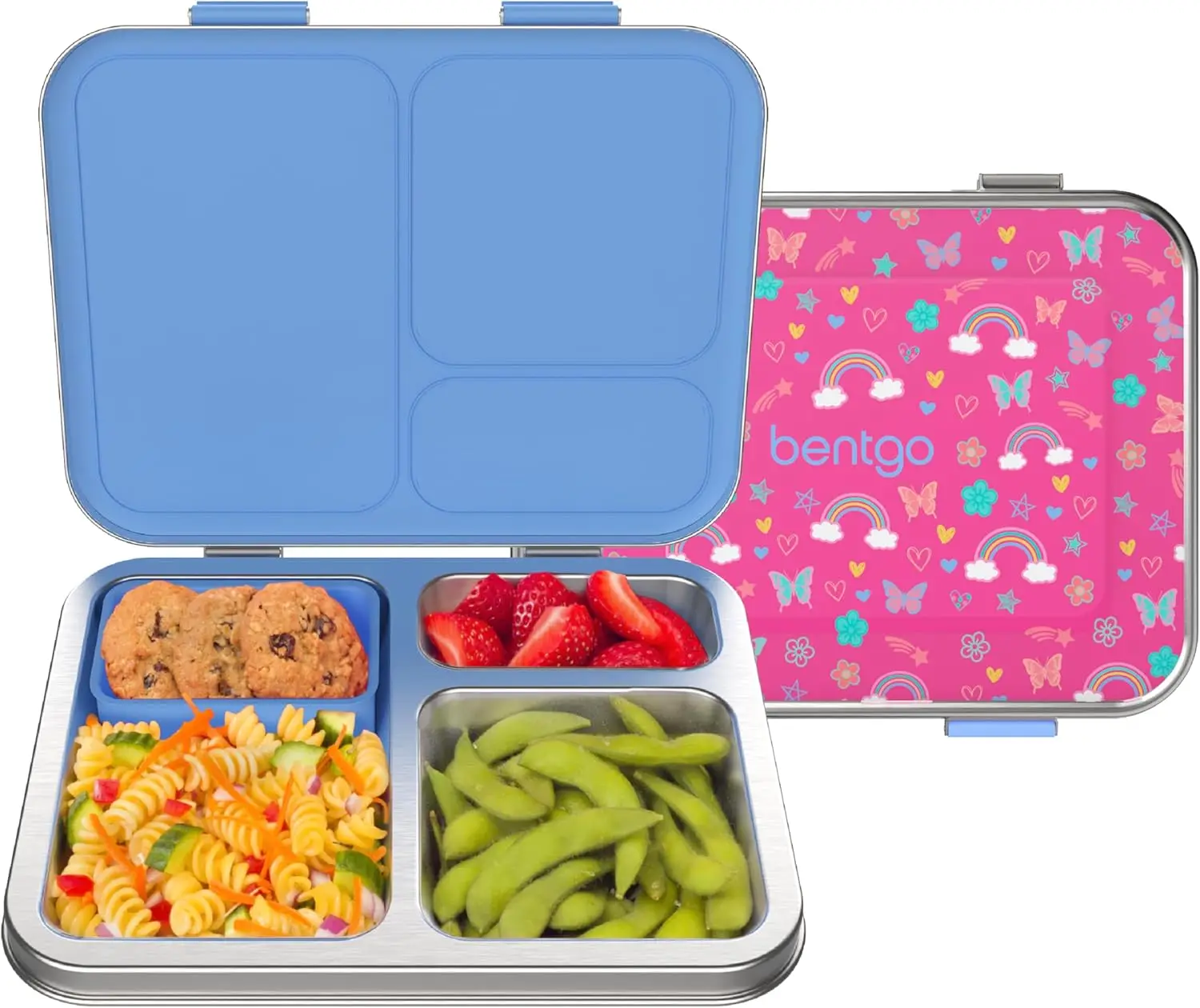 Kids Stainless Steel Leak-Resistant Lunch Box with 3 Compartments, Eco-Friendly & Dishwasher Safe for Ages 3+
Kids Stainless Steel Leak-Resistant Lunch Box with 3 Compartments, Eco-Friendly & Dishwasher Safe for Ages 3+