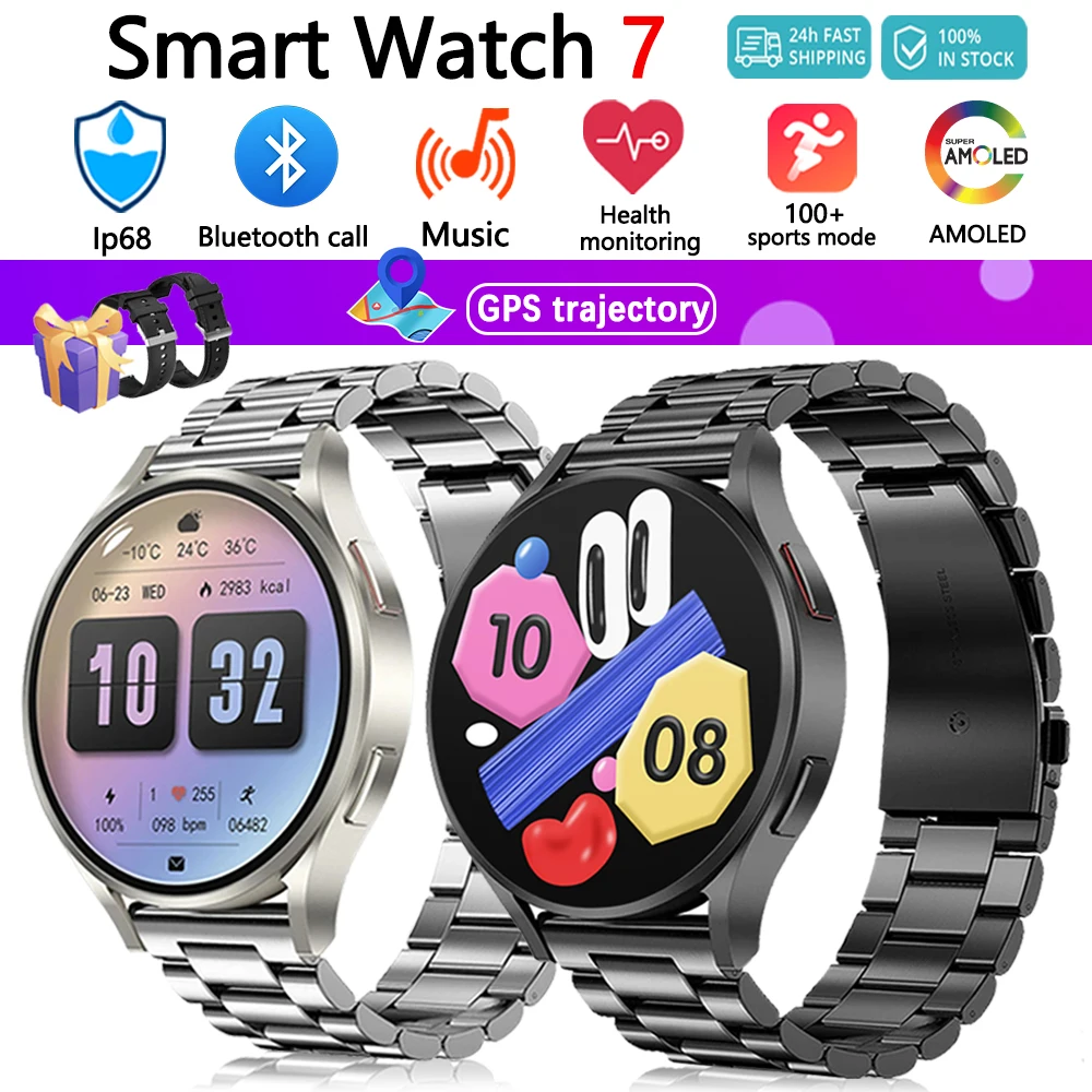 Смарт-часы для Samsung Galaxy Watch 7, GPS-треектория, спортивные часы на открытом воздухе для мужчин и женщин, BT Call, IP68, Galaxy Watch 6, обновленные умные часы
Смарт-часы для Samsung Galaxy Watch 7, GPS-треектория, спортивные часы на открытом воздухе для мужчин и женщин, BT Call, IP68, Galaxy Watch 6, обновленные умные часы