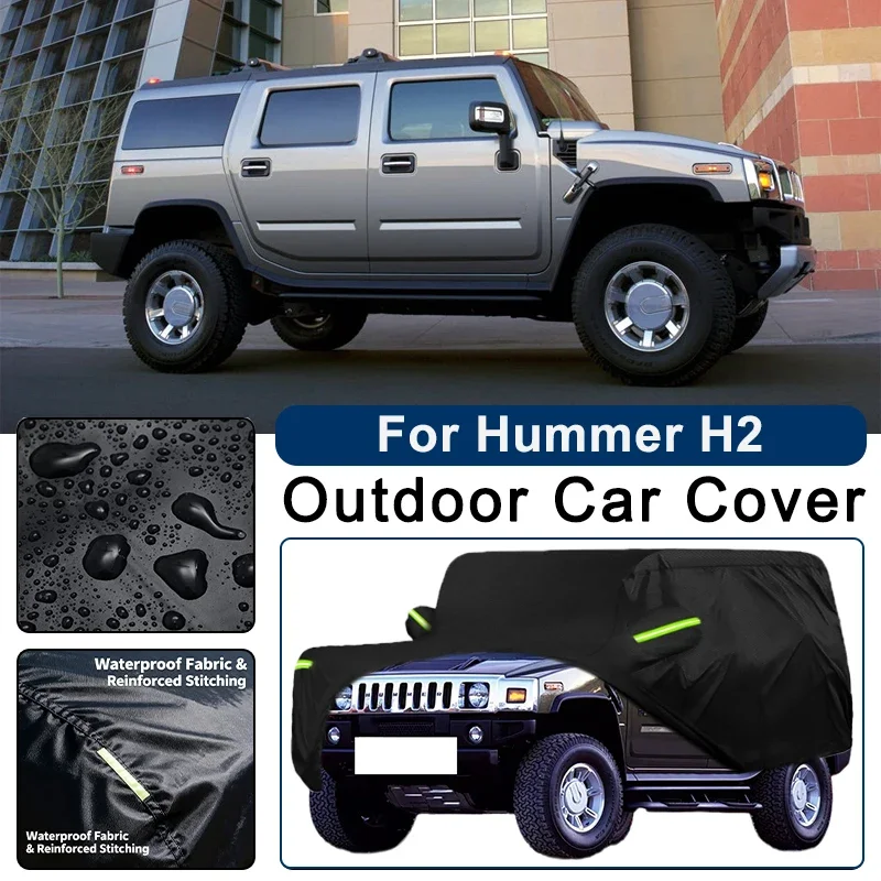 Outdoor Car Cover Waterproof Dustproof UV Sun Protection, Full Car Protector Exterior Accessories For Hummer H2 GMT820
Outdoor Car Cover Waterproof Dustproof UV Sun Protection, Full Car Protector Exterior Accessories For Hummer H2 GMT820