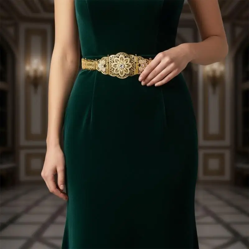 652F Luxurious Belly Chain Wedding Waist Chain for Dress Chain Stylish Waist Chain
652F Luxurious Belly Chain Wedding Waist Chain for Dress Chain Stylish Waist Chain