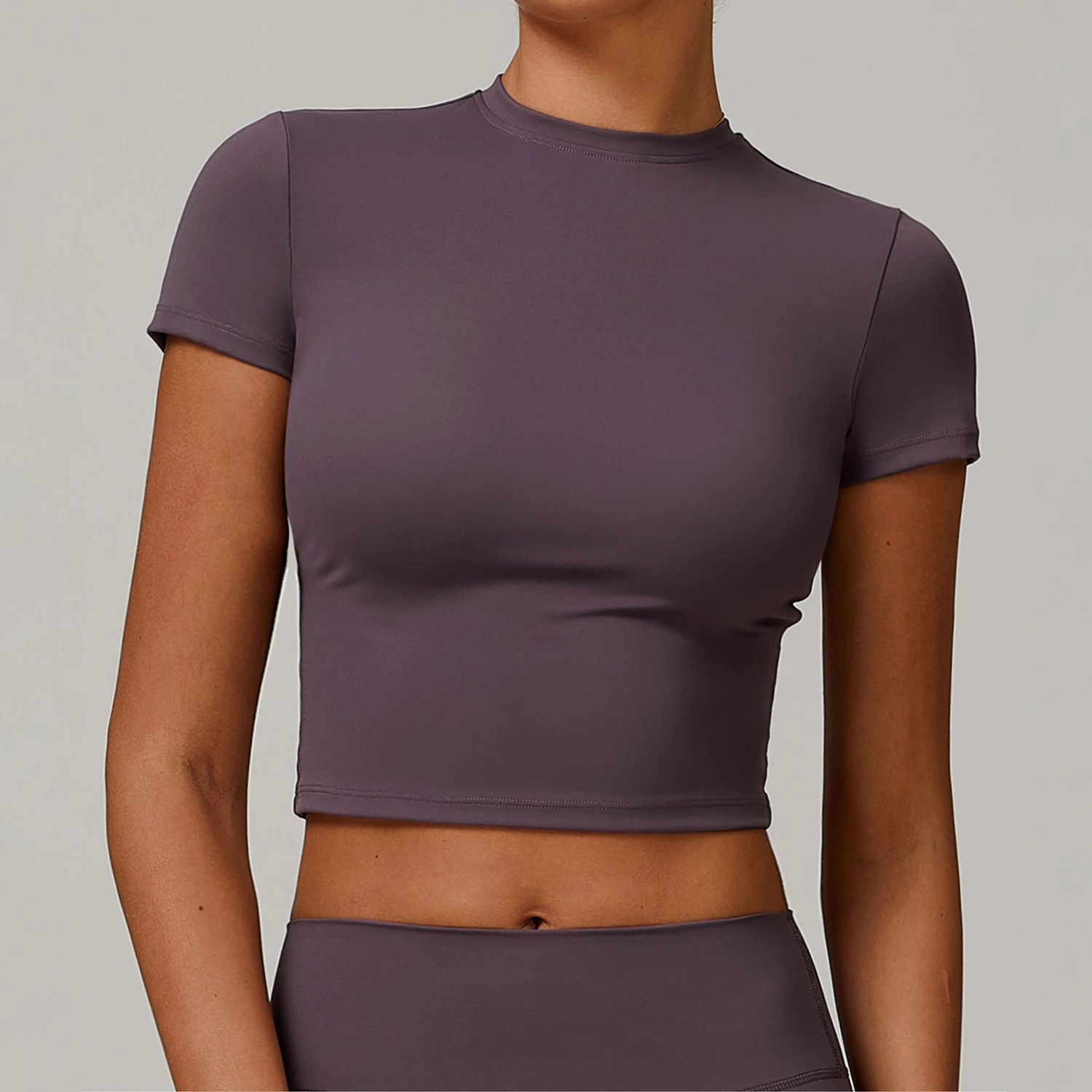 Women Round Neck Yoga T-shirt Fitting Outdoor Sports Short-sleeved Female Gym Quick-drying Yoga Clothing Workout Tops Sportswear
Women Round Neck Yoga T-shirt Fitting Outdoor Sports Short-sleeved Female Gym Quick-drying Yoga Clothing Workout Tops Sportswear