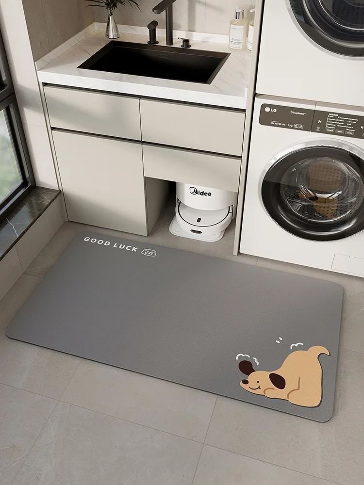 Batoom Anti-Slip Water Absorbent Foot Mat Soft Dia Mud Qui Dry Toilet Carpet Home Use Floor Mat Cartoon Simple Sle
Batoom Anti-Slip Water Absorbent Foot Mat Soft Dia Mud Qui Dry Toilet Carpet Home Use Floor Mat Cartoon Simple Sle