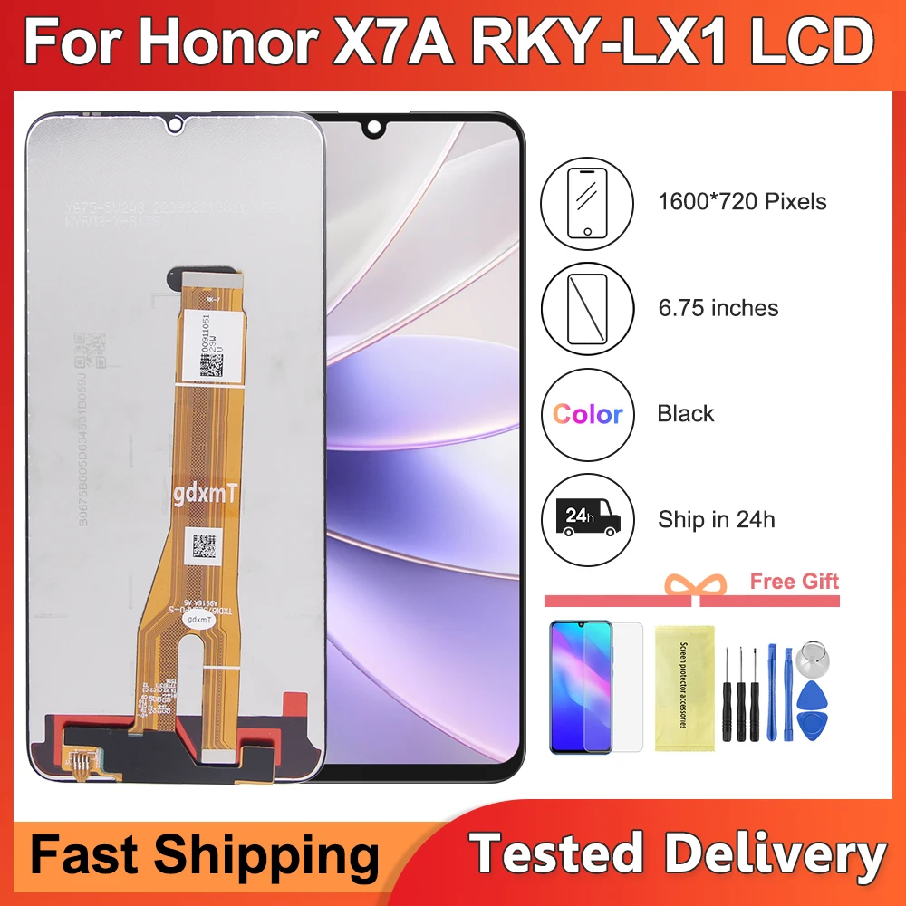 ЖК-дисплей премиум-класса для Honor X7A с сенсорным экраном и дигитайзером в сборе RKY-LX1 RKY-LX2 RKY-LX3 Рамка в комплекте
ЖК-дисплей премиум-класса для Honor X7A с сенсорным экраном и дигитайзером в сборе RKY-LX1 RKY-LX2 RKY-LX3 Рамка в комплекте