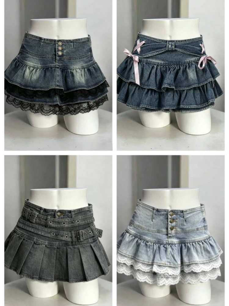 Ladies Y2K 90s Vintage High Street Denim Mini Skirt Riveted Belt Sexy A-line Short Skirt Daily Summer Clothing 2026 New Drop
Ladies Y2K 90s Vintage High Street Denim Mini Skirt Riveted Belt Sexy A-line Short Skirt Daily Summer Clothing 2026 New Drop