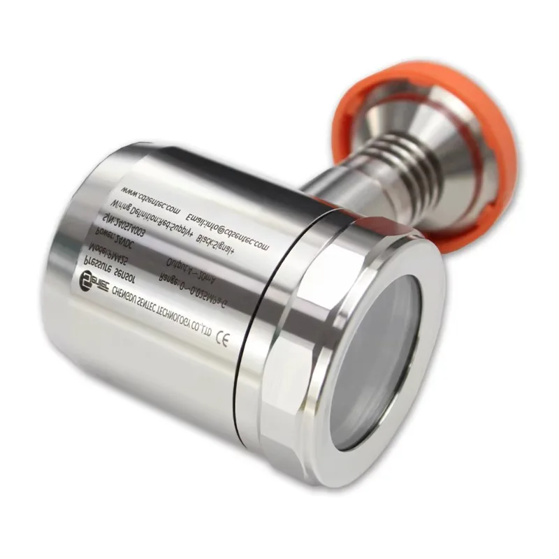 Diaphragm Pressure Sensor Sanitary 4-20mA Transmitter with Digital Display for Pharmaceutica
Diaphragm Pressure Sensor Sanitary 4-20mA Transmitter with Digital Display for Pharmaceutica