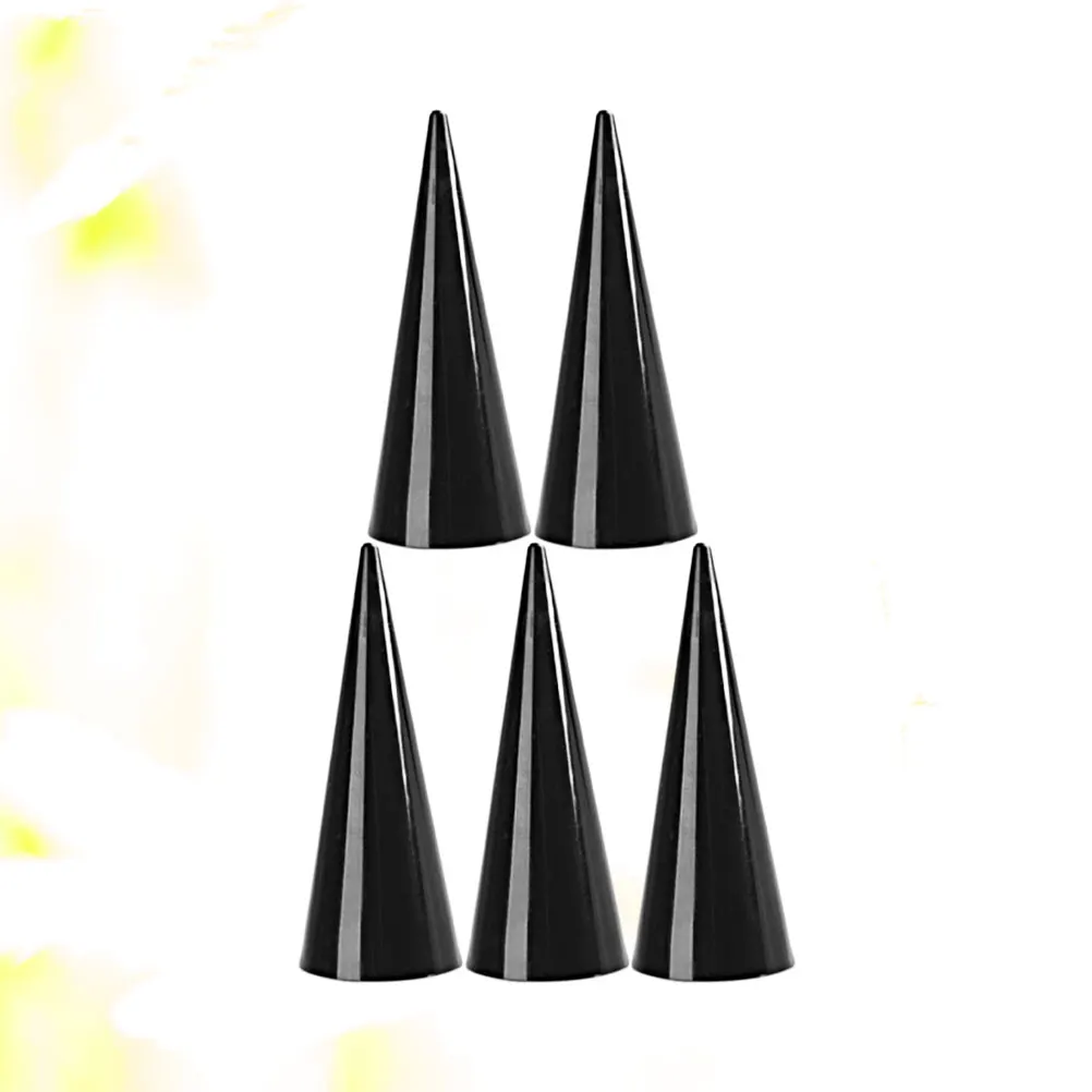 5 Pcs Ring Display Stand Show Rack Cone Necklace Holder Conical Ornamnet Jewelry Storage Organizer
5 Pcs Ring Display Stand Show Rack Cone Necklace Holder Conical Ornamnet Jewelry Storage Organizer