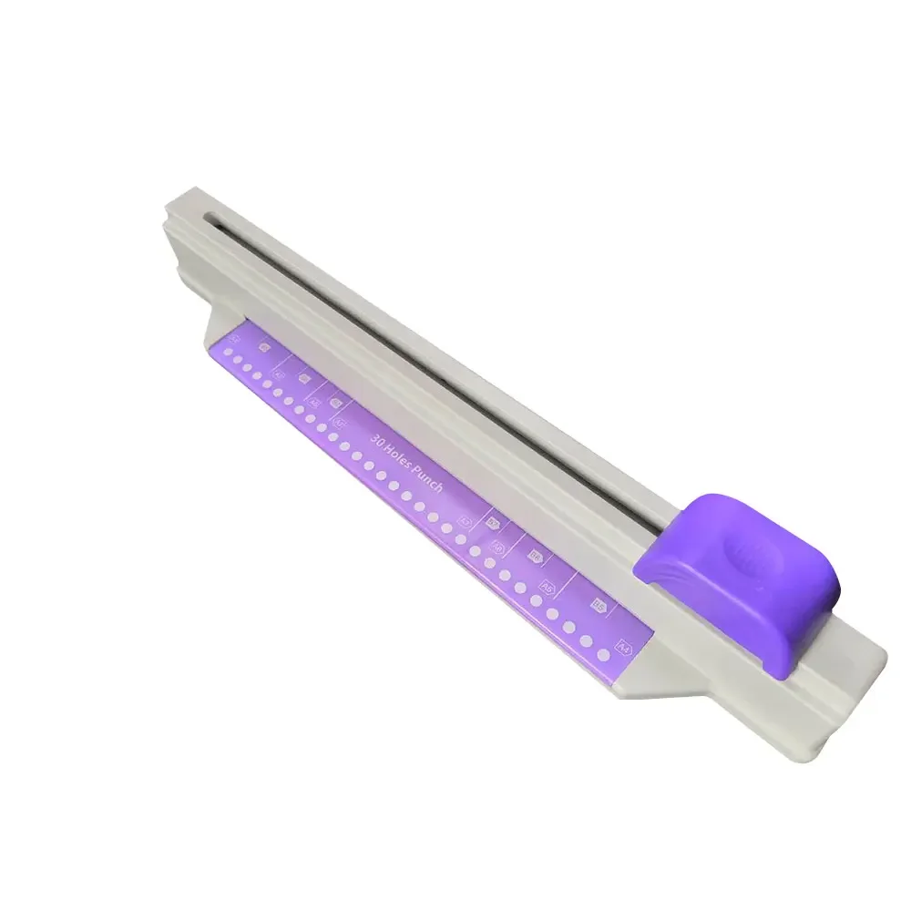30 Holes Loose Leaf Hole Punch Manual Sliding Light Duty for School Creative Hole Punch
30 Holes Loose Leaf Hole Punch Manual Sliding Light Duty for School Creative Hole Punch