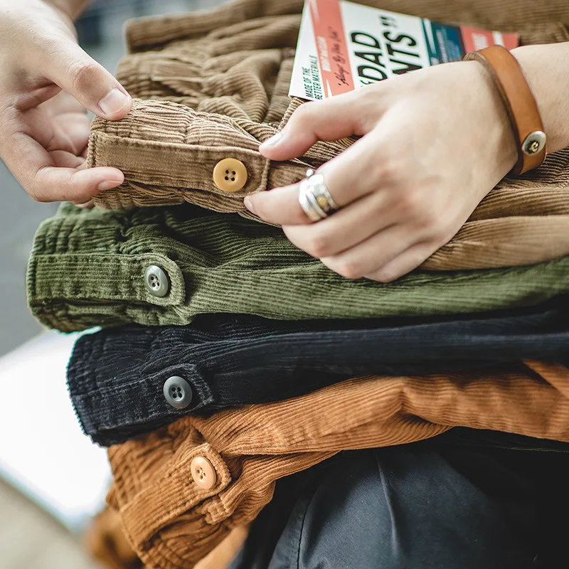 Maden Casual Loose Khaki Corduroy Straight Leg Men's Pants Spring Autumn Workwear Classic Vintage Sle Long Leisure Trousers
Maden Casual Loose Khaki Corduroy Straight Leg Men's Pants Spring Autumn Workwear Classic Vintage Sle Long Leisure Trousers