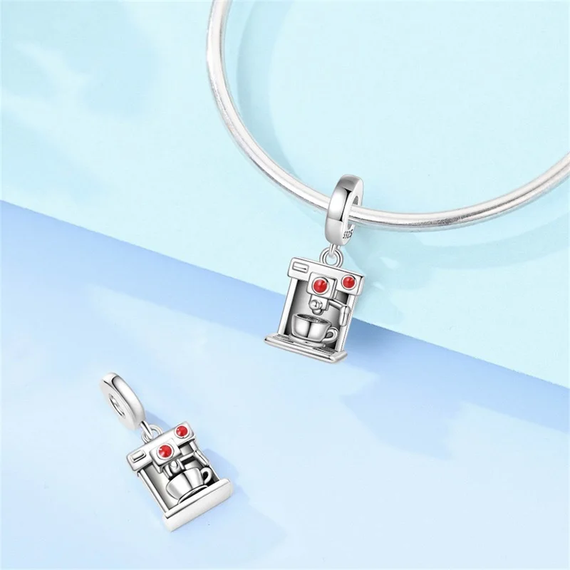 2026 New 925 Sterling Silver Coffee Machine Charms Beads Fit 3mm Classic Bracelet DIY Women Birthday Anniversary Jewelry Gifts
2026 New 925 Sterling Silver Coffee Machine Charms Beads Fit 3mm Classic Bracelet DIY Women Birthday Anniversary Jewelry Gifts