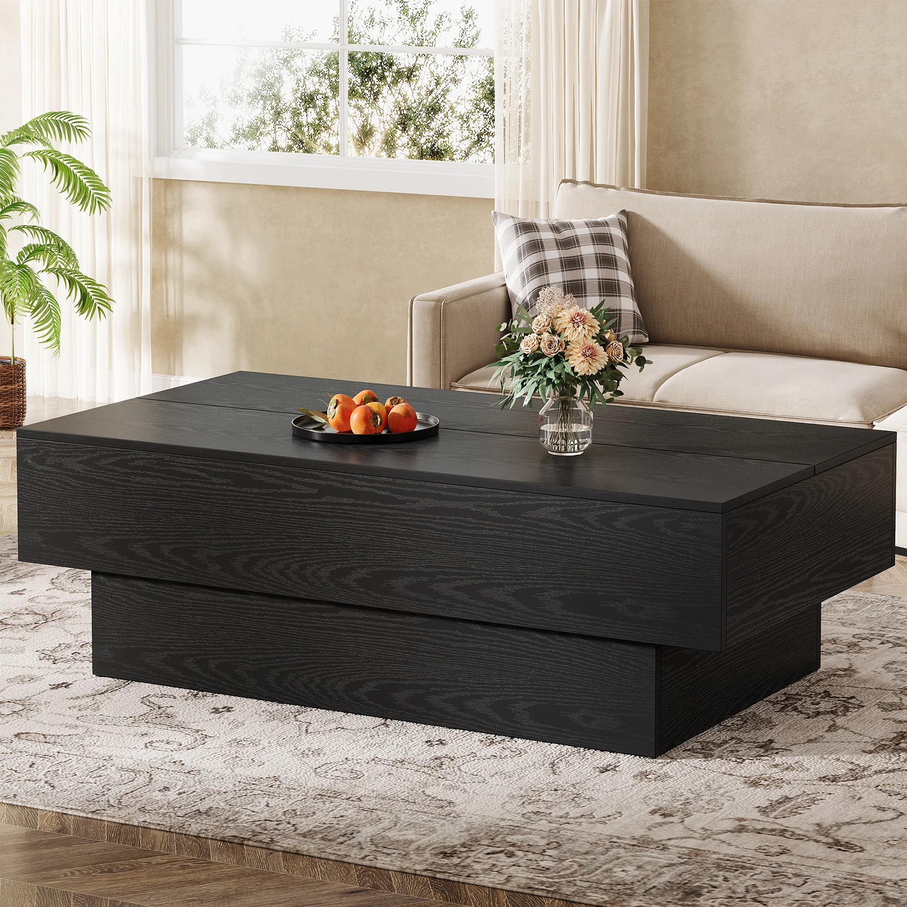 #ji Tribesigns 55 Inch Modern Black Rectangle Coffee Table Wooden Large Center Table For Living Room Reception Room Furniture
#ji Tribesigns 55 Inch Modern Black Rectangle Coffee Table Wooden Large Center Table For Living Room Reception Room Furniture