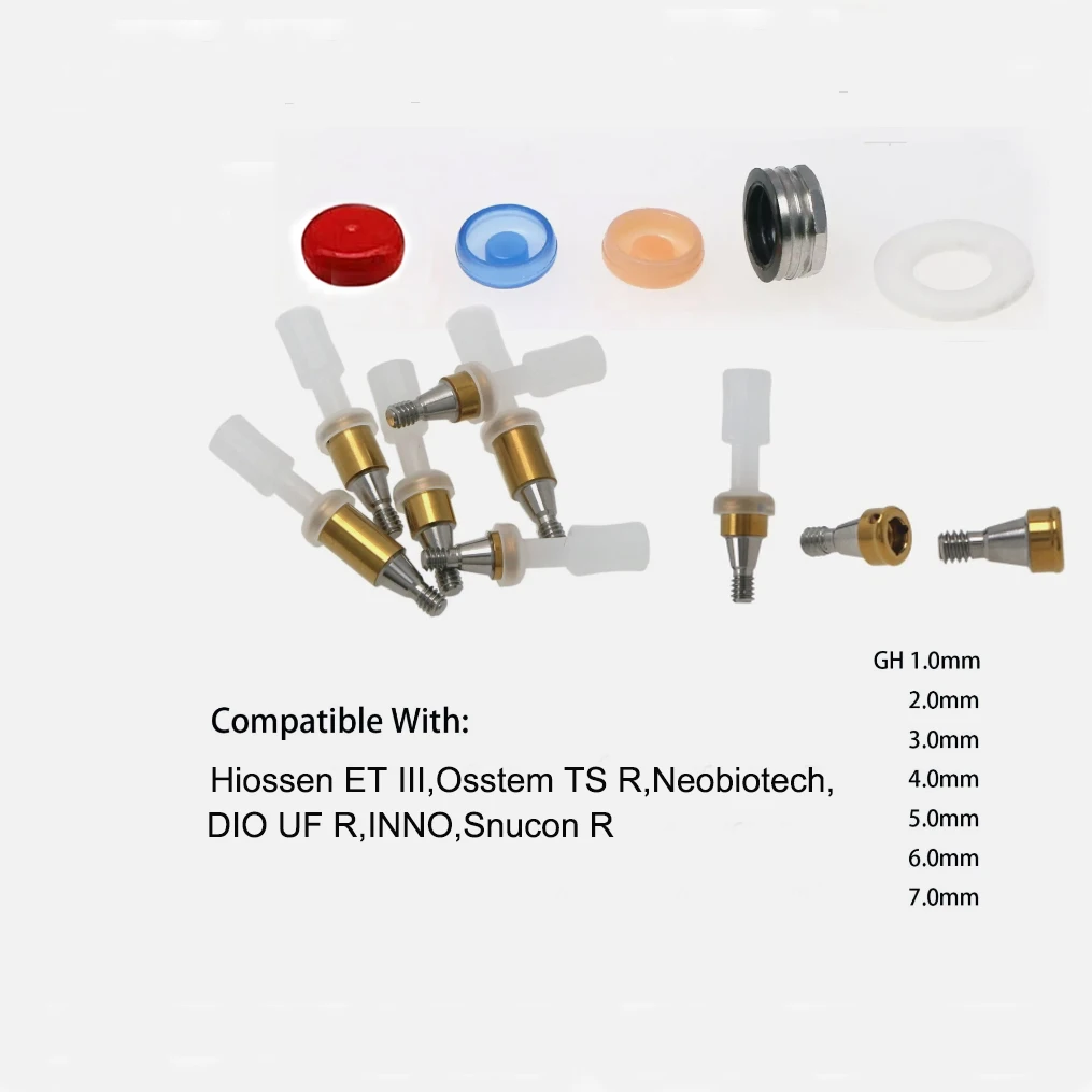 Dental Retention Implant Caps Locator Core Tool Abutment Overdenture Kit Fits Hiossen ET III R/Osstem R/DIO UF R/Snucone R
Dental Retention Implant Caps Locator Core Tool Abutment Overdenture Kit Fits Hiossen ET III R/Osstem R/DIO UF R/Snucone R