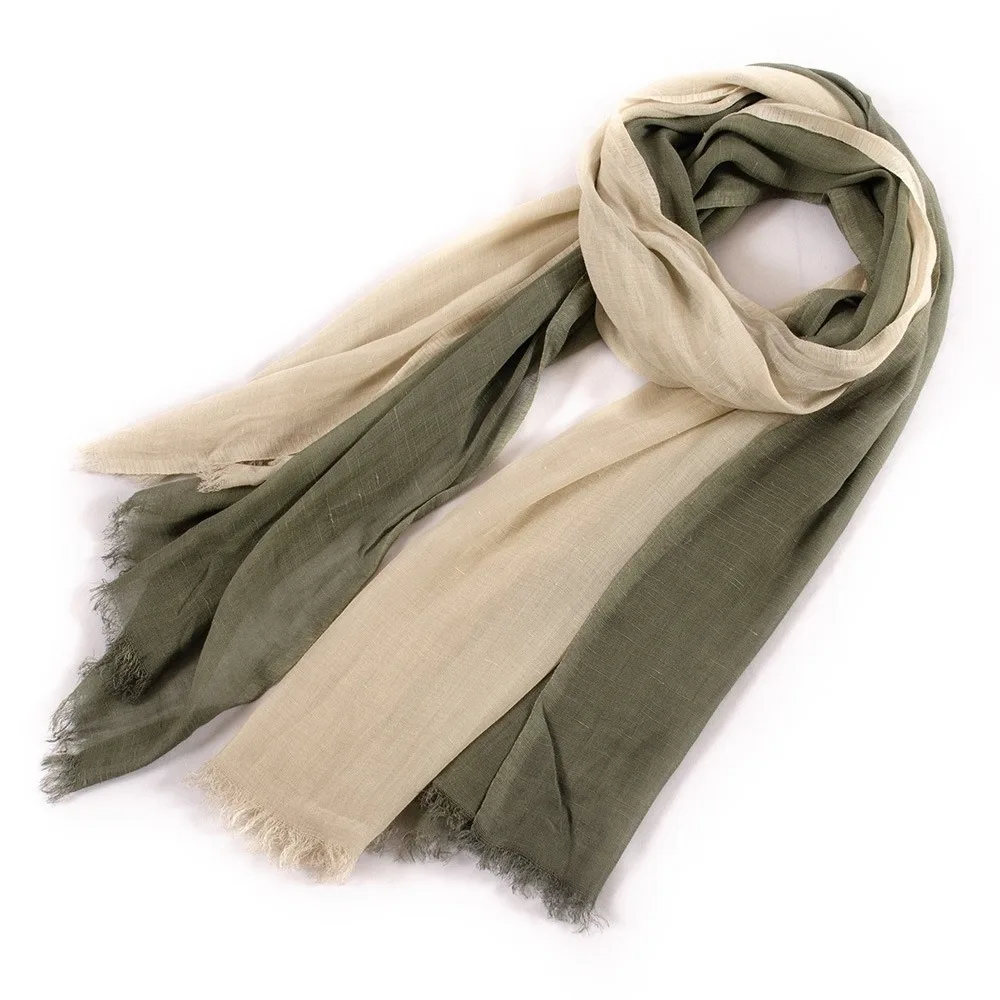 Fashion Thin Fabric Cotton Scarf Simple Soft Texture Two-Color Scarf Vintage Elegant Long Shawl Vacation
Fashion Thin Fabric Cotton Scarf Simple Soft Texture Two-Color Scarf Vintage Elegant Long Shawl Vacation