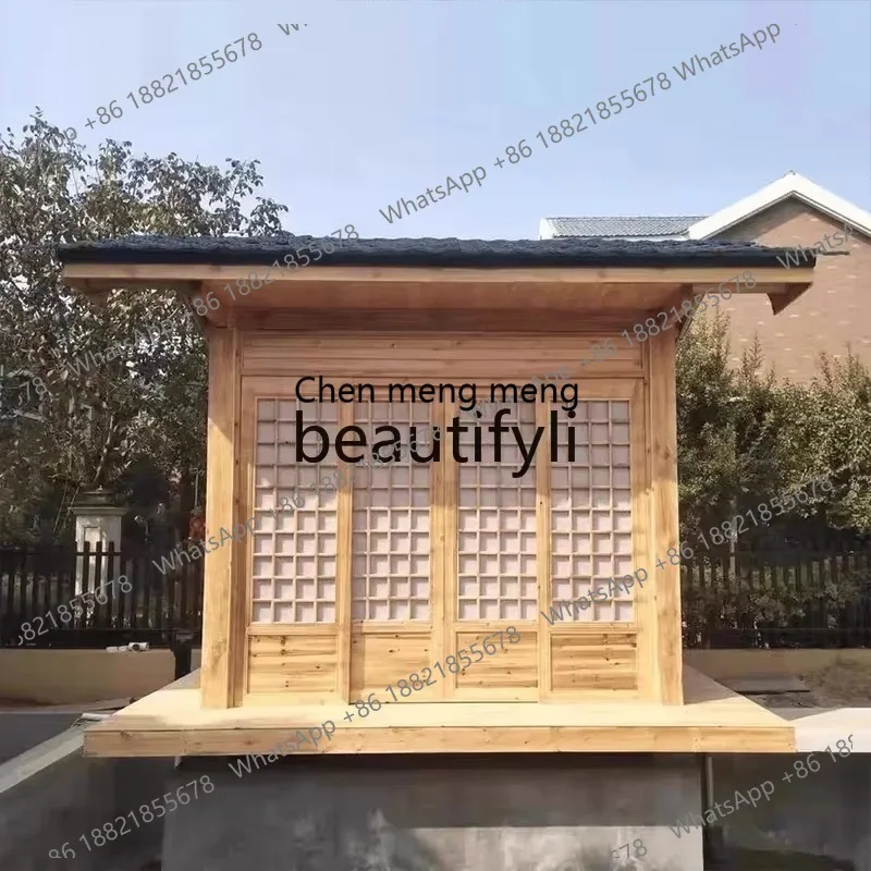 ss Outdoor Anti-Corrosion Wood Villa Japanese-Style Pavilion Tea Room Chinese-Style Rural Courtyard Homestay Courtyard Sma ss26
ss Outdoor Anti-Corrosion Wood Villa Japanese-Style Pavilion Tea Room Chinese-Style Rural Courtyard Homestay Courtyard Sma ss26