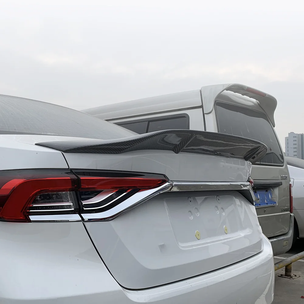 Suitable for 19-22 Toyota Corolla sedan spoilers, fenders, rear tailgate, exterior components, rear spoilers, ABS material R mod
Suitable for 19-22 Toyota Corolla sedan spoilers, fenders, rear tailgate, exterior components, rear spoilers, ABS material R mod