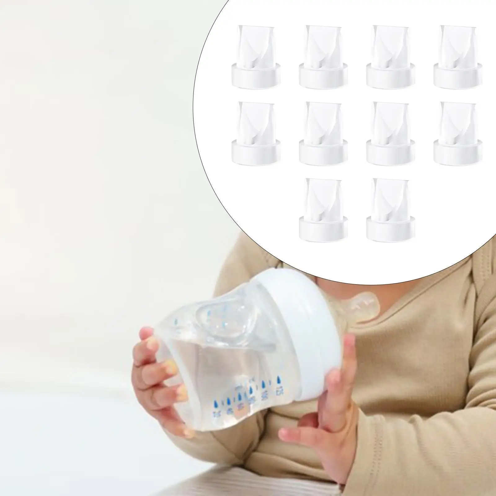 12Pcs Duck Bill Valves ,Accessories, Easy Clean ,Breastpump Parts ,Transparent ,silicone Replacement for Electric Pump
12Pcs Duck Bill Valves ,Accessories, Easy Clean ,Breastpump Parts ,Transparent ,silicone Replacement for Electric Pump