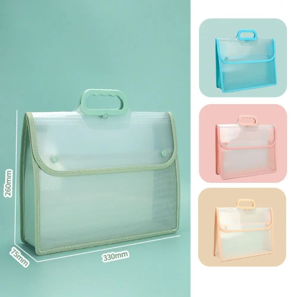New PP File Pocket Flip Cover Transparent Document Bag Large Capacity Portable Data Storage Bag School Office Supplies
New PP File Pocket Flip Cover Transparent Document Bag Large Capacity Portable Data Storage Bag School Office Supplies