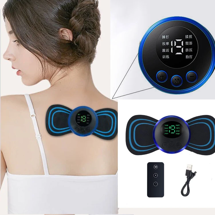 Portable Mini Rechargeable Neck Massager, Cervical Massage Stimulator Stickers Physiotherapy Instrument Muscle Relief Pain
Portable Mini Rechargeable Neck Massager, Cervical Massage Stimulator Stickers Physiotherapy Instrument Muscle Relief Pain