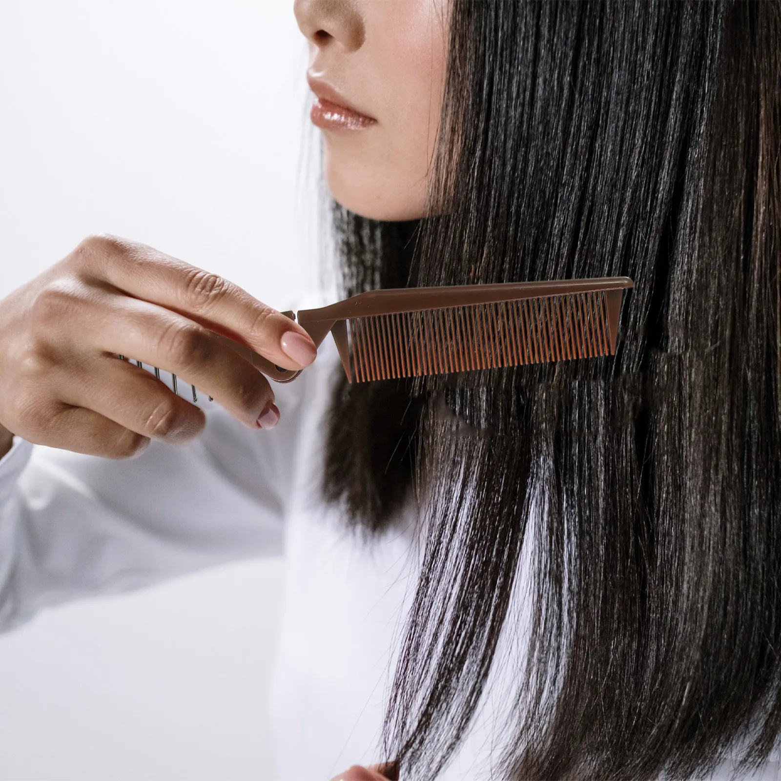 5Pcs Professional Hair Styling Comb Ergonomic Handle Salon Tool Detangling Soft Comb for Wet Dry Hair Barber Haircut Styling
5Pcs Professional Hair Styling Comb Ergonomic Handle Salon Tool Detangling Soft Comb for Wet Dry Hair Barber Haircut Styling