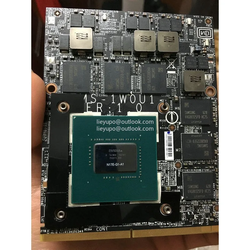 Second-hand GOOD QUALITY GTX1070M N17E-G2-A1 Carte Graphique 8GB GDDR5 - Pour Remplacement Et Upgrade De PC Portable MSI
Second-hand GOOD QUALITY GTX1070M N17E-G2-A1 Carte Graphique 8GB GDDR5 - Pour Remplacement Et Upgrade De PC Portable MSI