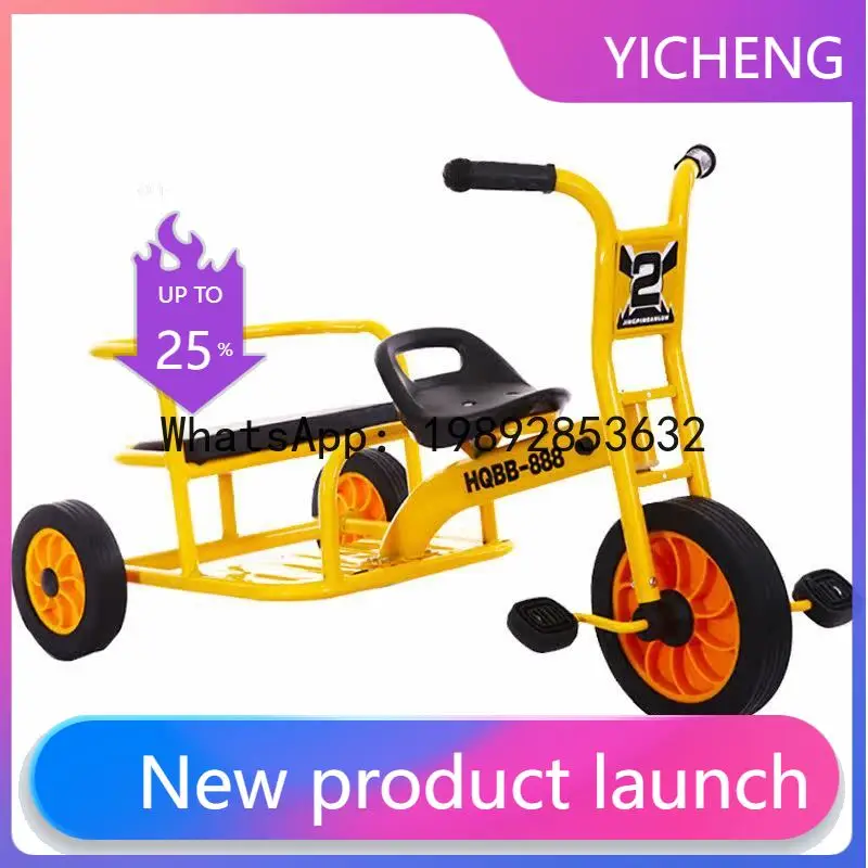 Children's Tricycle Pedal Bike Double Kindergarten Outdoor Toy Car Toddler Educational Ride-on Taxi
Children's Tricycle Pedal Bike Double Kindergarten Outdoor Toy Car Toddler Educational Ride-on Taxi