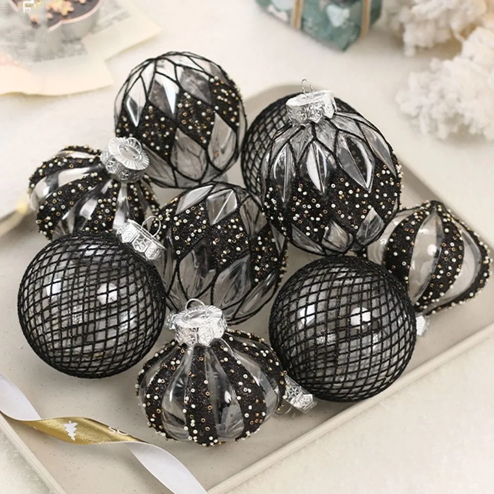 9pcs 8cm Painted Christmas Balls Set Plastic DIY Crafts Christmas Hanging Balls Exquisite Transparent Christmas Tree Pendant
9pcs 8cm Painted Christmas Balls Set Plastic DIY Crafts Christmas Hanging Balls Exquisite Transparent Christmas Tree Pendant
