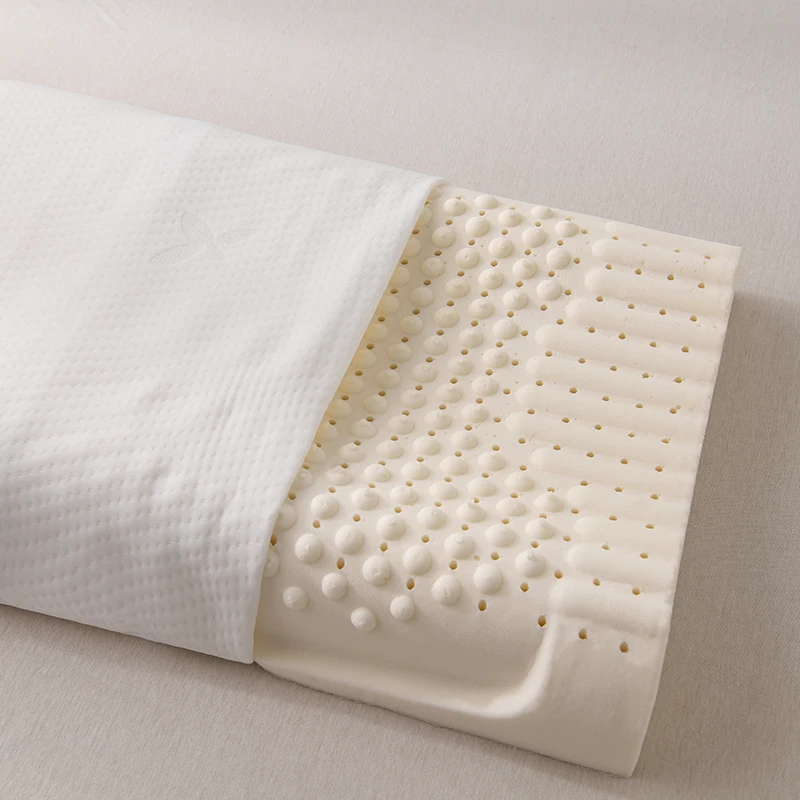 60X40CM Orthopedic Latex Pillow Thailand Massage Cervical Neck Pain Pillows for Sleeping Remedial Effectively Prevent Mites
60X40CM Orthopedic Latex Pillow Thailand Massage Cervical Neck Pain Pillows for Sleeping Remedial Effectively Prevent Mites