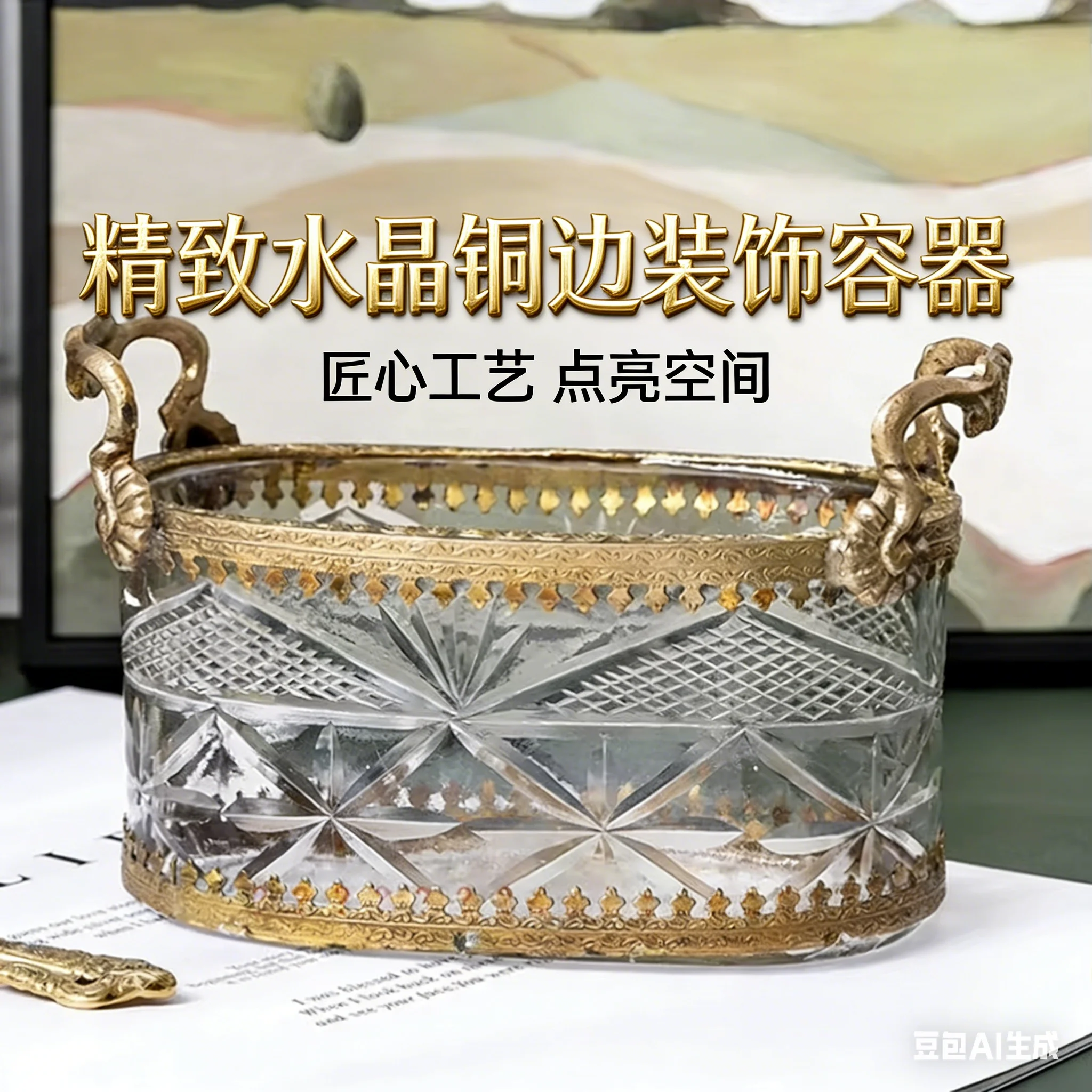 2026 Light Luxury Engraved Glass Storage Box European Style Jewelry Pen Organizer Coffee Table Dried Fruit Dessert Tray
2026 Light Luxury Engraved Glass Storage Box European Style Jewelry Pen Organizer Coffee Table Dried Fruit Dessert Tray