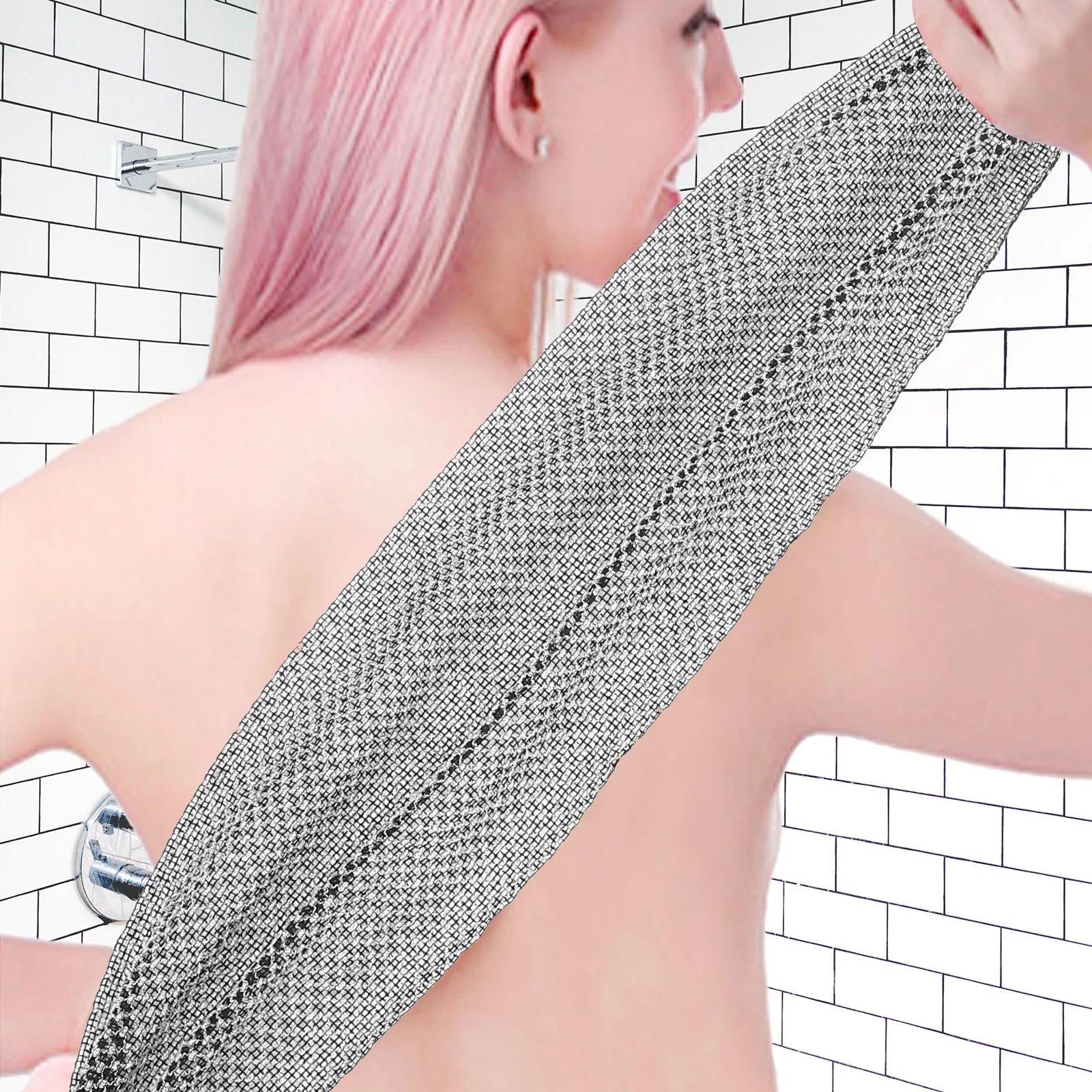 2Pcs Exfoliating Bath Towels Shower Back Scrubber Long Washcloth Body Scrub Soft Lightweight Portable Foldable
2Pcs Exfoliating Bath Towels Shower Back Scrubber Long Washcloth Body Scrub Soft Lightweight Portable Foldable