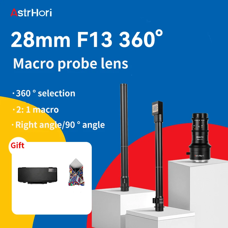 Полнокадровый макрофон AstrHori 28 мм F13, 2X, специальный объектив 90 градусов/прямой объектив для камер Sony Nikon Fujifilm Canon Olympus
Полнокадровый макрофон AstrHori 28 мм F13, 2X, специальный объектив 90 градусов/прямой объектив для камер Sony Nikon Fujifilm Canon Olympus