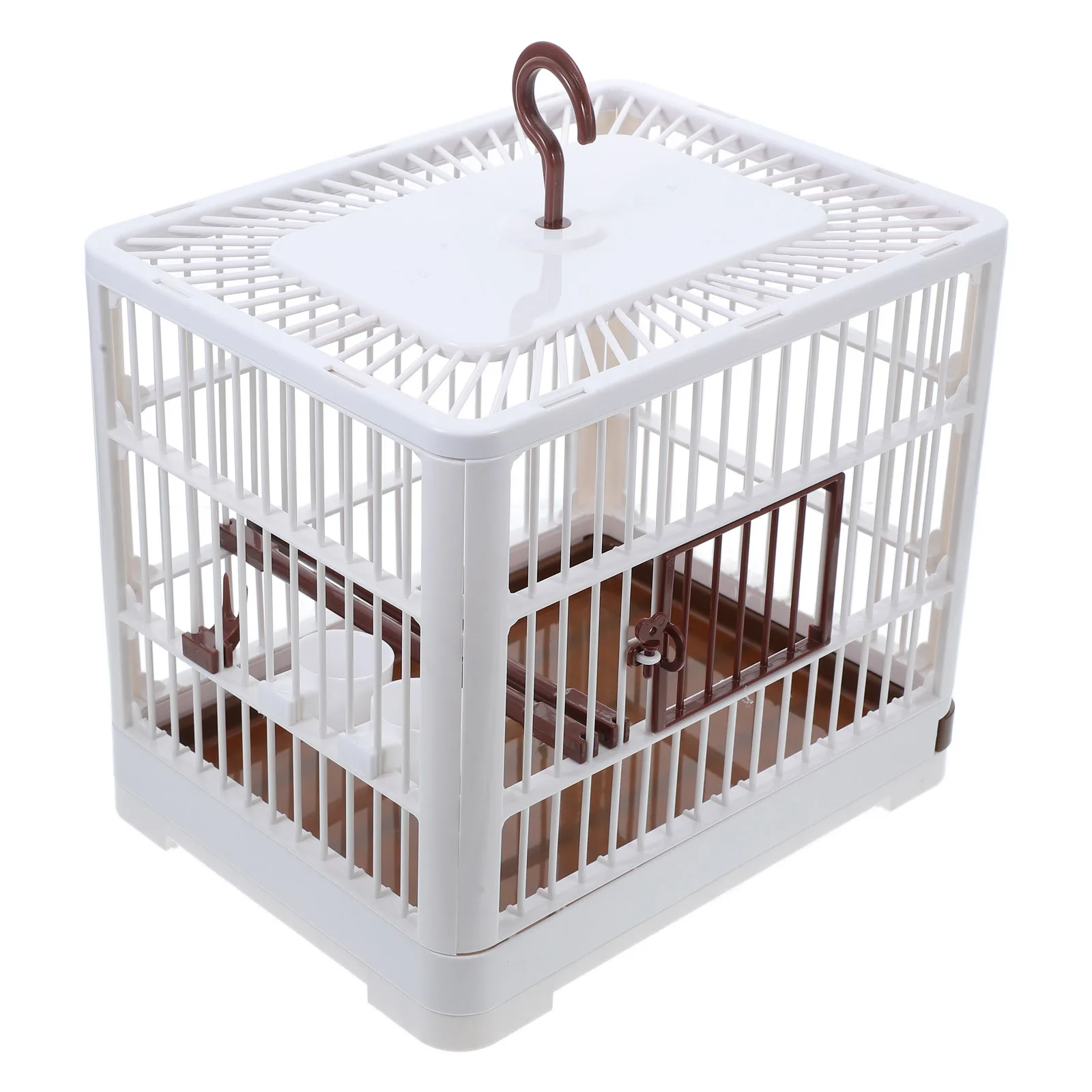 Sturdy Bird Travel Cage for Small Birds Portable Parrot Carrier Lock for Road Trips and Outdoor Activities Travel
Sturdy Bird Travel Cage for Small Birds Portable Parrot Carrier Lock for Road Trips and Outdoor Activities Travel