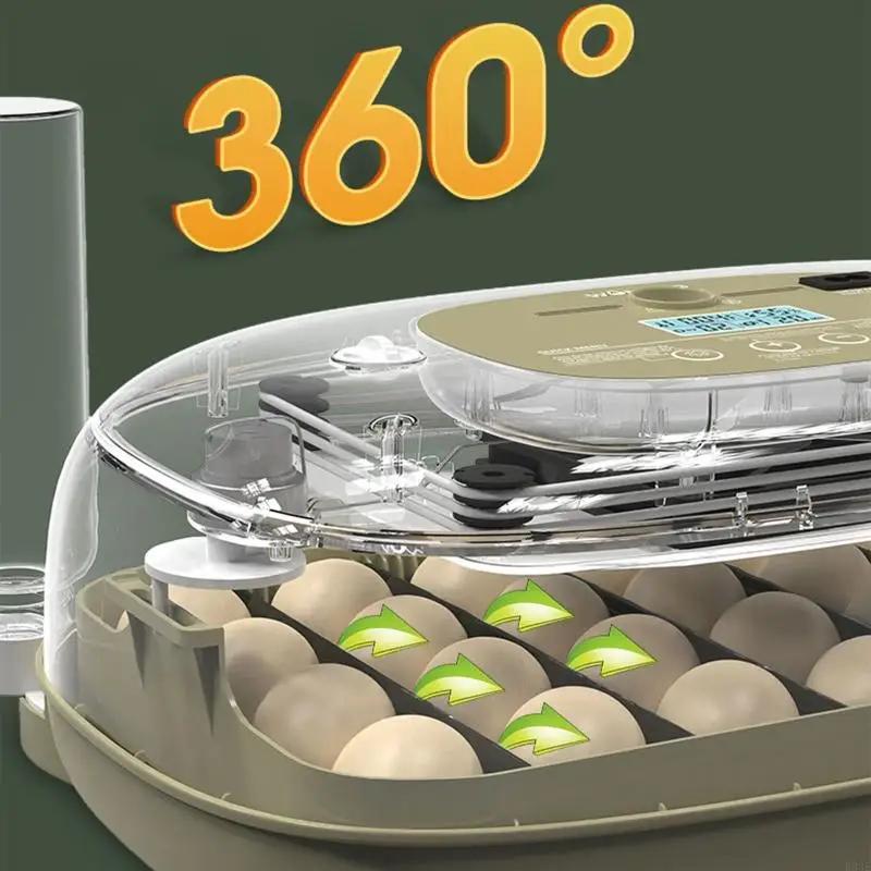 Automatic Eggs Turning Digitals Incubator With LED Display And Humidity Control For 24 Eggs Poultry Hatcher Machine B03E
Automatic Eggs Turning Digitals Incubator With LED Display And Humidity Control For 24 Eggs Poultry Hatcher Machine B03E