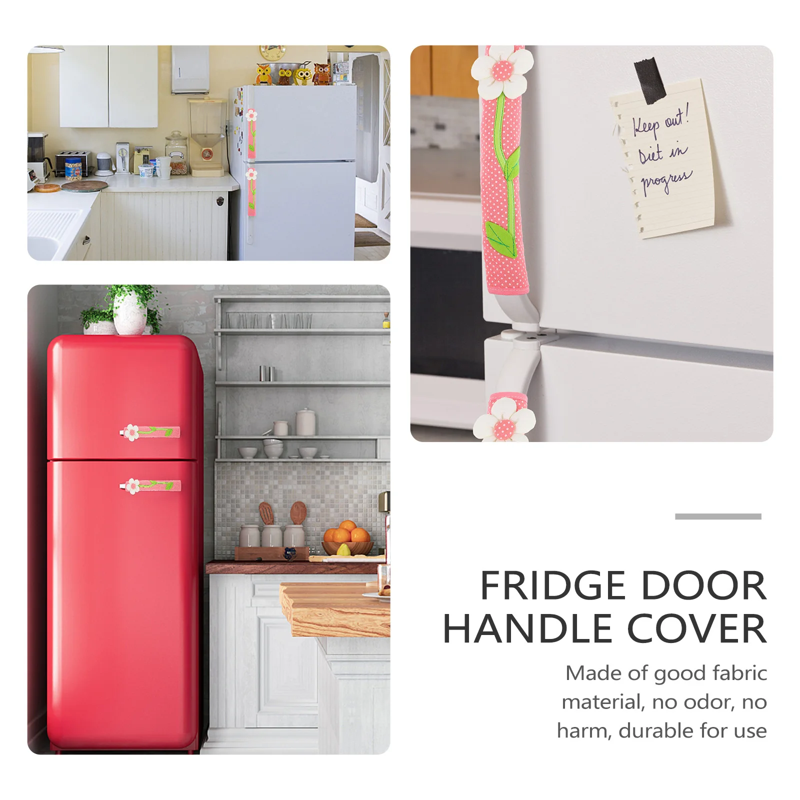 2pcs Refrigerator Handle Cover For Kitchen Appliance Door Anti-Fingerprint Oil Stain Protector Fabric Cover Appliance Parts
2pcs Refrigerator Handle Cover For Kitchen Appliance Door Anti-Fingerprint Oil Stain Protector Fabric Cover Appliance Parts